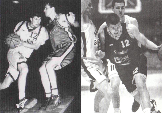 Donatas Slanina "Šiaulių" komandoje pradėjo savo karjerą.