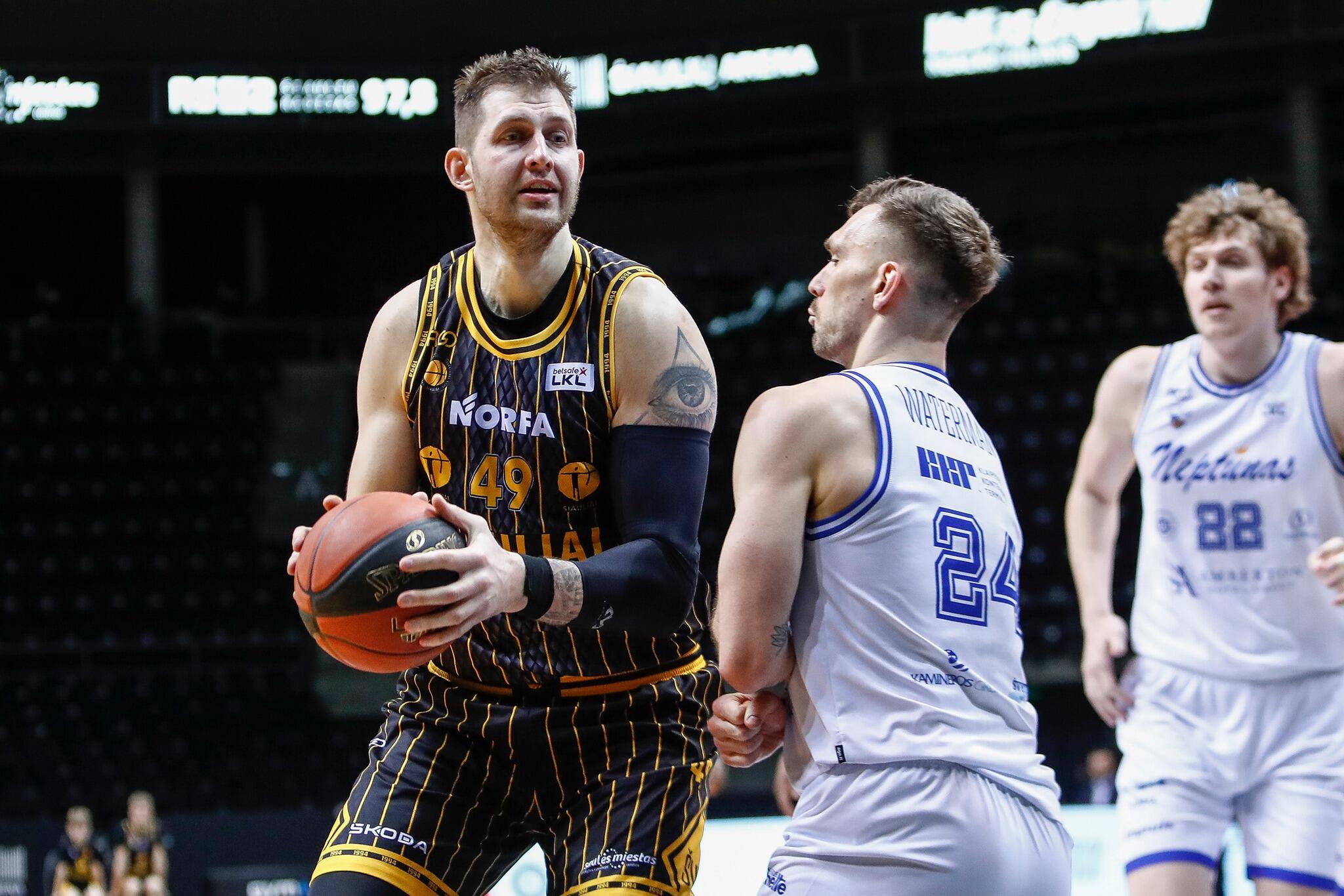 BC Šiauliai. Mindaugas Kupšas 2024-25