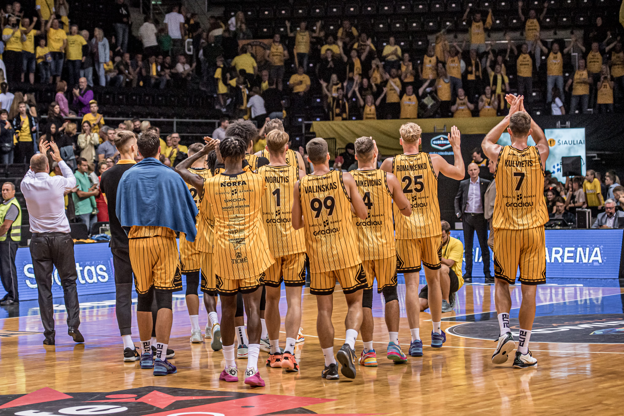 BC Šiauliai. Komanda 2024-25