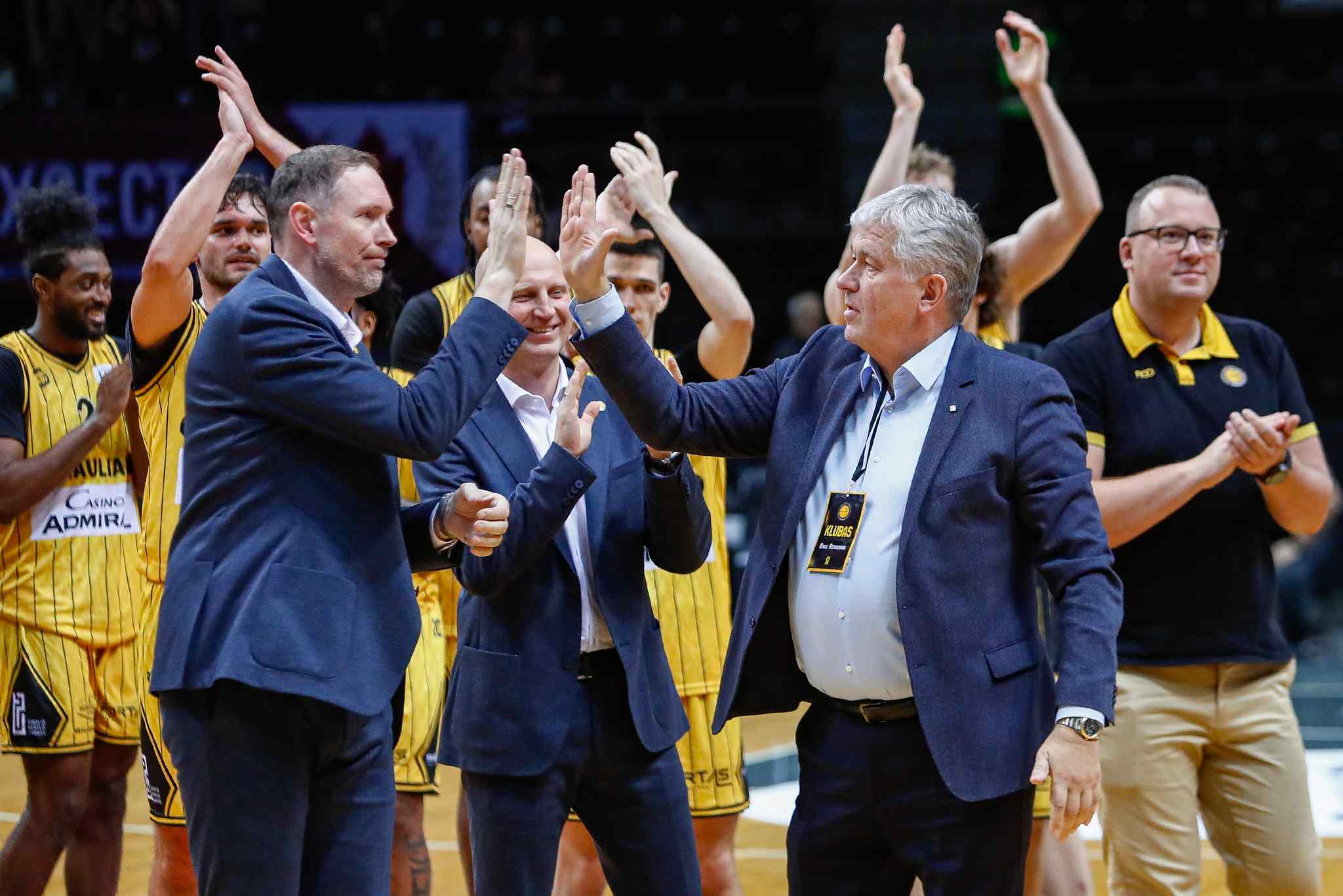 BC Šiauliai. D.Songaila ir G.Rutkauskas 2025-26