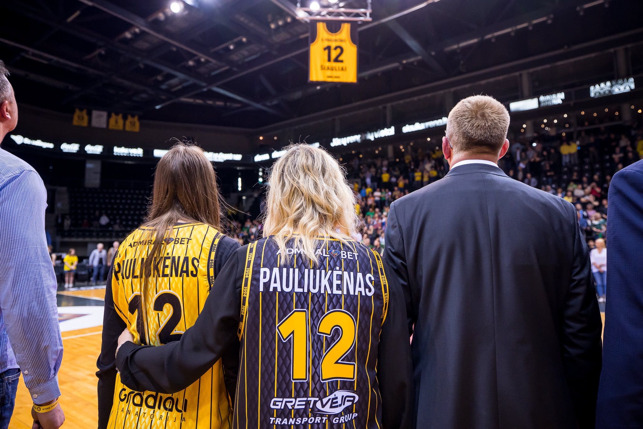 BC Šiauliai. Vaido Pauliukėno pagerbimas 2025-05-21